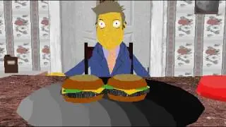 Steamed Hams but its animated in Microsoft 3D Movie Maker