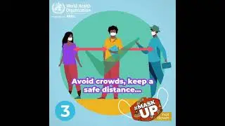 COVID-19 is not yet over. Respect the preventive measures and save lives.