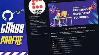 How To Create A GitHub Profile README (NEW) || Improve Your GitHub Profile(2022)