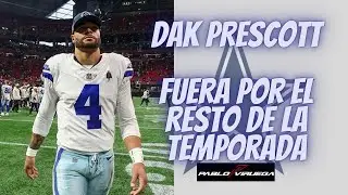 Dak Prescott se pierde el año. #Cowboys @PabloViruega