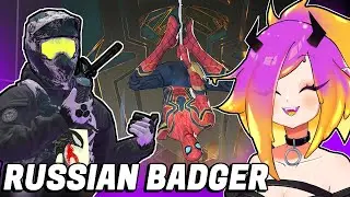 THIS CURED MY DEPRESSION | Marvel Rivals Russian badger reaction
