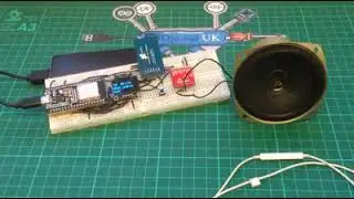 Random MOD player for ESP32 with OLED and “Skip Next“ button
