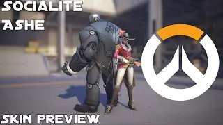 Socialite Ashe - Overwatch Skin Preview