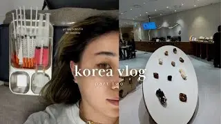korea vlog (first time getting botox, hongdae, lotte world + aquarium)