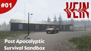Post Apocalyptic Survival Sandbox 3D Project Zomboid? - VEIN - #01 - Gameplay