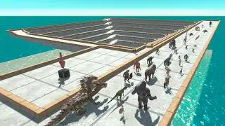 Spiral Speed Race - Animal Revolt Battle Simulator