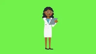 Doctor Green screen Video ( Copy Right Free)