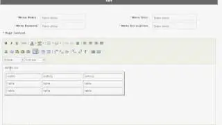 How to use table featuer in tinyMCE