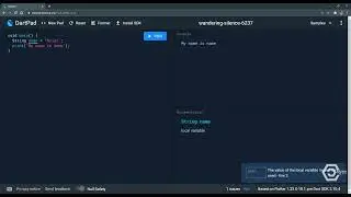 Flutter course in hindi #6 - String interpolation