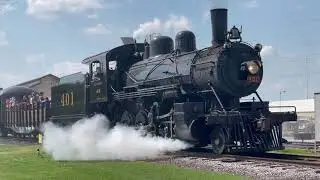 9/17/22 - A day at Monticello Railroad Days + IC 8733 Cab Ride + Southern 401 + more