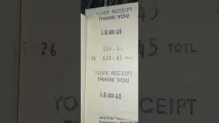 Time Traveling Receipt  #shortsvideo #receipt #1968 #timecapsule #books #existentialism #history