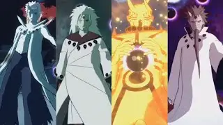 Naruto X Boruto STORM Connections - All Six Paths Sage Mode Users Moveset Comparisons