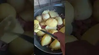 молодая картошечка #шортс #рецепты #еда #ужин