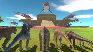 Dinosaurs battle - animal revolt battle simulator