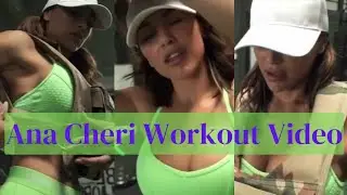 This is Why Fitness Athlete and playboy model ana cheri Workout Video  is Going Viral