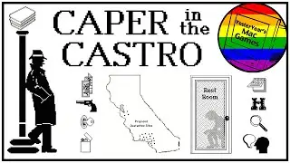 Caper in the Castro - Overview & Analysis of the First LGBT+ Video Game. Built in HyperCard for Mac