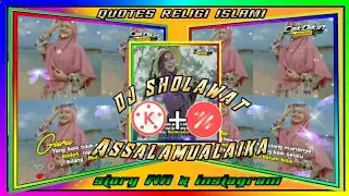 Tutorial cara Edit foto jadi video Quotes Religi Islami dj.sholawat Assalamualaika..