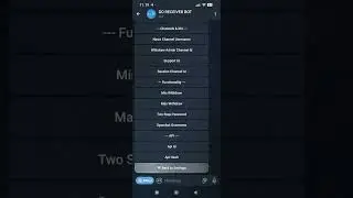 Telegram Account Receiver Bot Sell & Source Code Full Setup Sell