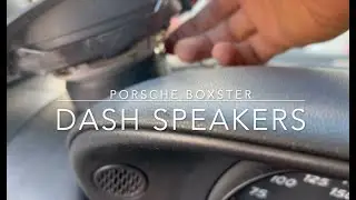 porsche boxster 986 - dash speaker