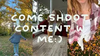 come shoot content w me