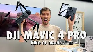 DJI Mavic 4 Pro: King of Drones! Cinema Camera Killer? 100MP 360 Camera and 24x Zoom at 6K 60fps