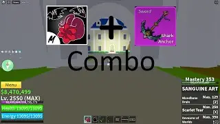 Best Sanguine Art combo Blox Fruits Update 20