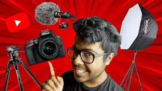 Budget YouTube Studio Setup for Beginners | Sharing My Setup | Sakis Space