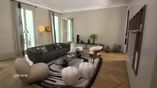 Rénovation complète d'un appartement haussmannien, par Perene
