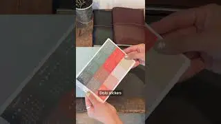 [tutorial] what can you put inside your card & cash holder? #leatherjournal #organiser