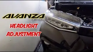 Avanza 2022-2024 :  Headlight Adjustment