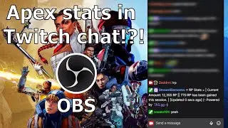 Apex commands for your twitch chat with any chat bot