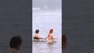 ICE HOLE BATHING 