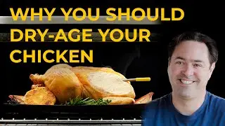Dry-age for (actually) crisp roast chicken