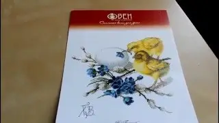 Обзор: набор для вышивки крестиком ОВЕН 