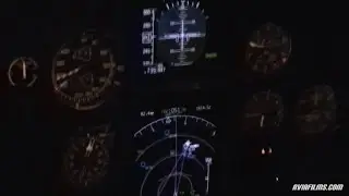Boeing 737 EFIS cockpit landing