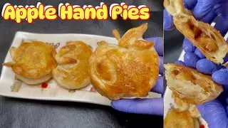 Apple Hand Pies 🍏🥧 || Easy Apple Hand Pies Recipe#foryou#mzsaqfoodart#applepie #pastry #easydessert