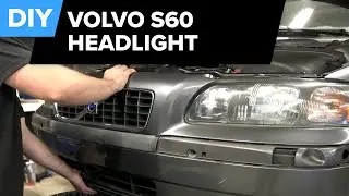 Volvo S60 Headlight Assembly Replacement - DIY in 10 Minutes!