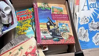 Vintage holiday / books destash