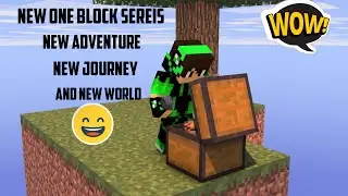 New one block series is start Minecraft |Yash gamer