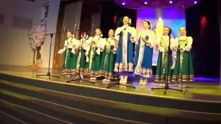 Отчетный концерт ансамбля "Русская песня" ДТДиМ Воркута 1 часть