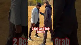 2 Best Collar Grabs Self Defense Techniques 