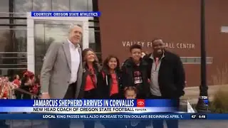 JaMarcus Shephard named new head coach of Oregon State football