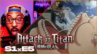 Attack on Titan Reaction 1x5: Squad Wipe