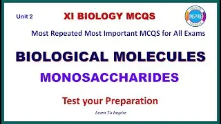 Monosaccharides.Biological Molecules #biologicalmolecules #biologicalmoleculesmcqs #monosaccharides