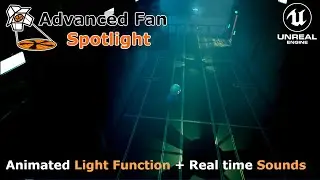 01 - Example1: Blueprint Animated Light Function + Sound options