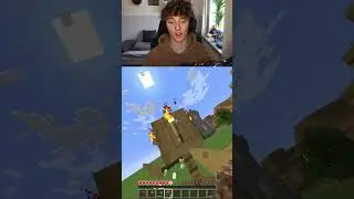 Die FLATMAP ist um 90 Grad GEDREHT! 😳🔁 #platinumdot #minecraft #challenge