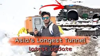 ZOJILA TUNNEL Update | Asia's Longest Tunnel in Jammu Kashmir | live report
