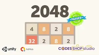 2048 Unity Source code buy | high quality unity game source code buy