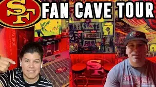 49K 49ers Fan Cave Tour - Chris
