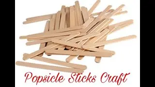 Popsicle Sticks Craft Ideas | Welcome Wall Hanging | DIY Wall Decore